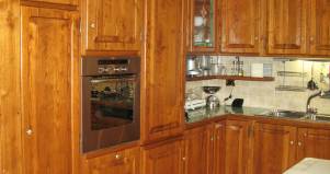 Cucina classica artigianale miele Michele design esclusivo in legno